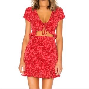 by the way/Revolve Polka Dot Mini Dress